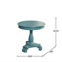 Teal, Pedestal Table, Pedestal Base, Quality Build