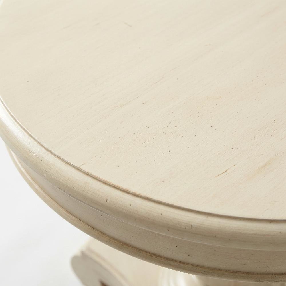 White, Pedestal Table, Pedestal Base, Quality Build