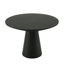 Round Pedestal Dining Table, Contemporary Wood Style, Seats 4