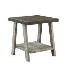 Brown, End Side Table, Open Shelf, Quality Build, Durable Wood Frame