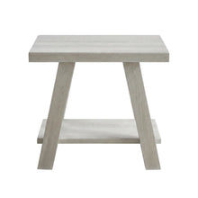 White, Side Table, Open Shelf, Quality Build, Durable Wood Frame