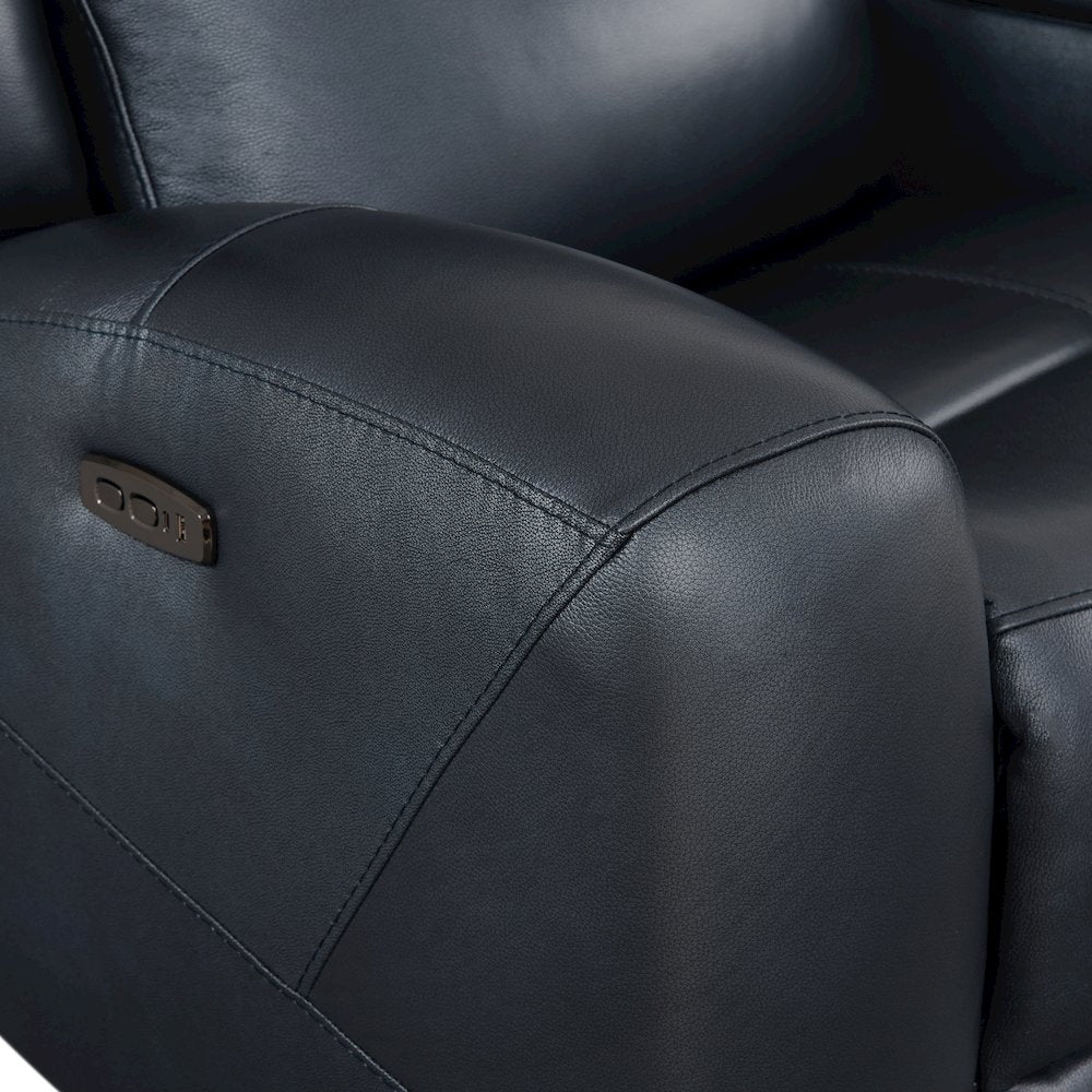 Cozura 3-Piece Leather Power Recling Living Room Set