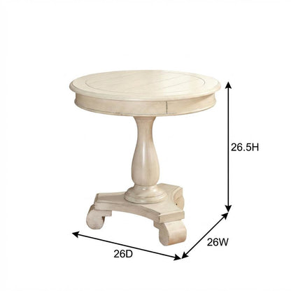 White, Pedestal Table, Pedestal Base, Quality Build