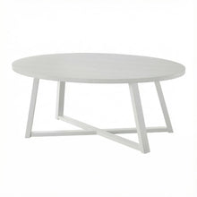 3-Piece Wood Oval Coffee Table Set with Sturdy Construction and Stylish Design