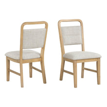Arden Solid Wood Frame Dining Chairs, Set of 2