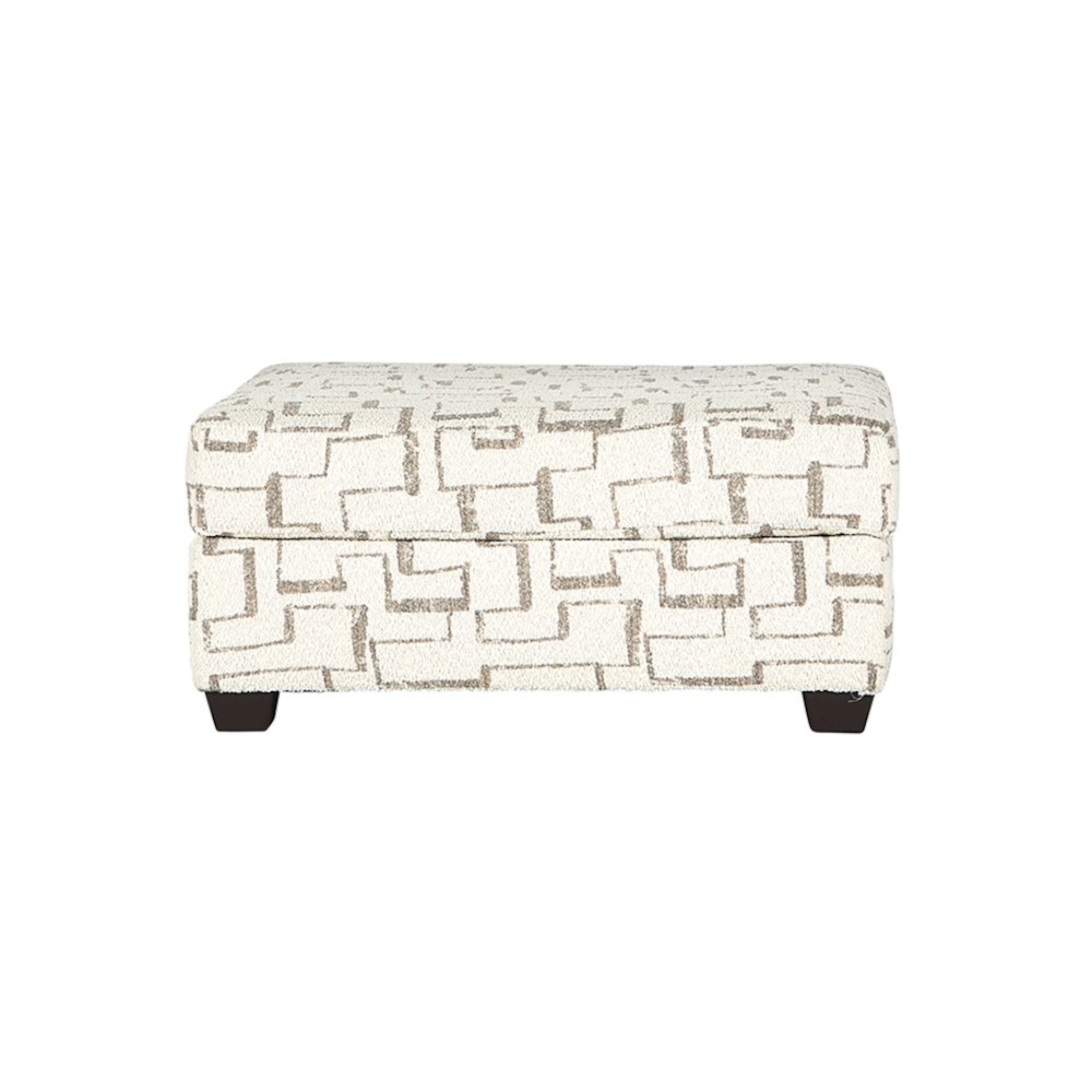 Nason Wide Wale Corduroy Sofa, Loveseat, and Ottoman Set, Parchment