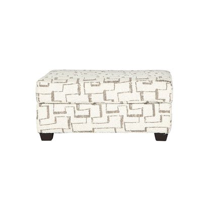 Nason Wide Wale Corduroy Sofa, Loveseat, and Ottoman Set, Parchment