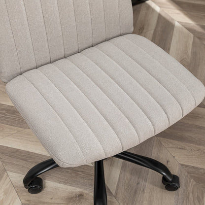 Masar Fabric Swivel Office Chair, Gray