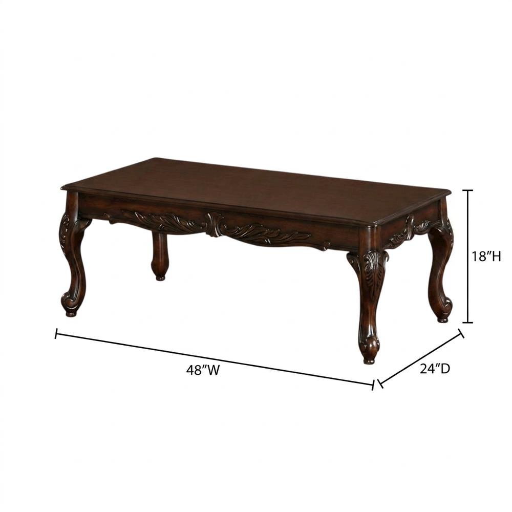 Upholstered Carved Solid Wood Living Room Furniture 5 Piece Set, Beige