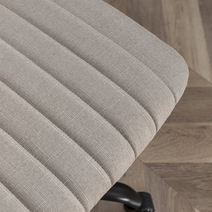 Masar Fabric Swivel Office Chair, Gray