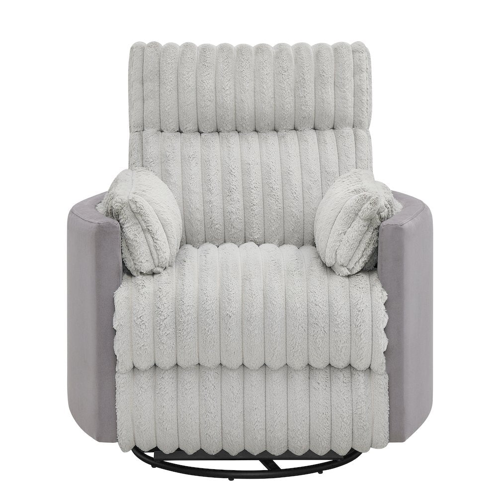 Bocaton Wide Wale Corduroy Upholstery Manual Recliner