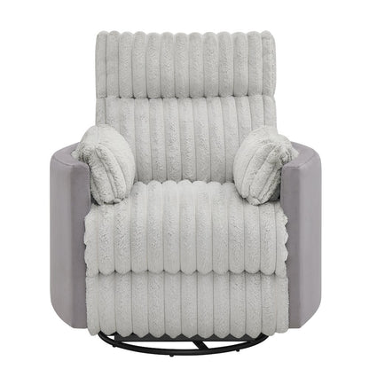 Bocaton Wide Wale Corduroy Upholstery Manual Recliner