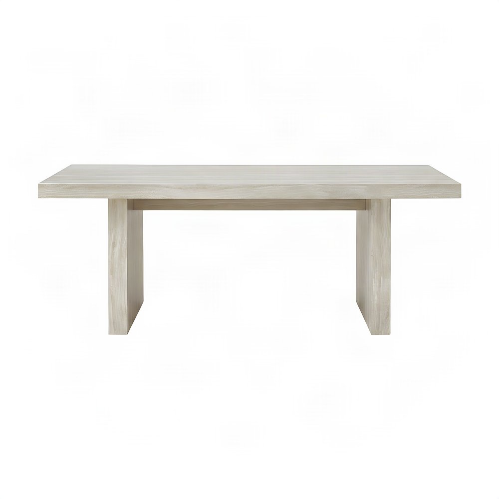 Modern Faux Marble-Top Coffee Table, Rectangle Center and Cocktail Table