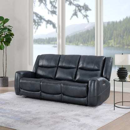 Cozura 3-Piece Leather Power Recling Living Room Set