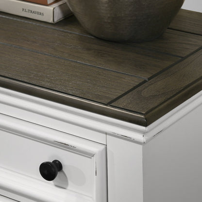 Clelane Wood Bedroom Set Panel Queen Bed, Dresser, Mirror, and Nightstand