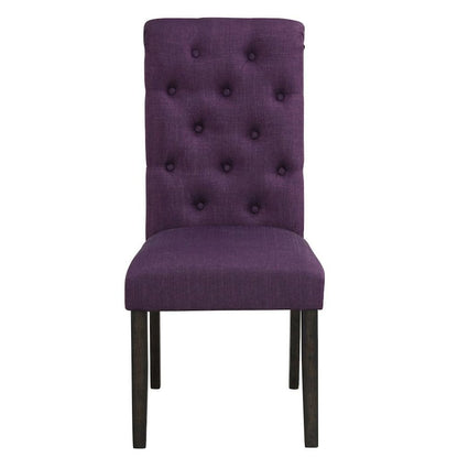 Purple Dining Table Set for 6 with Bench and Chairs, For Kitchen or Dining Areas