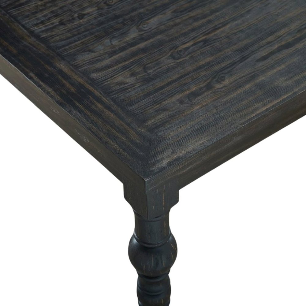 Tan Dining Table Set for 6 with Bench and Chairs, For Kitchen or Dining Areas