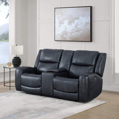 Cozura 3-Piece Leather Power Recling Living Room Set