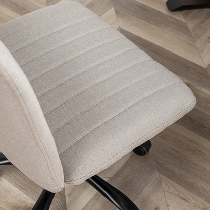 Masar Fabric Swivel Office Chair, Gray
