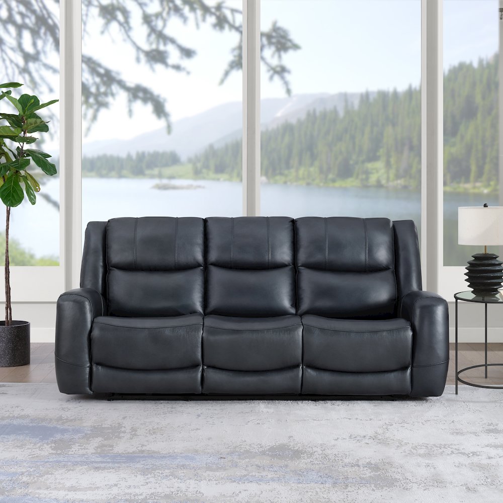 Cozura 3-Piece Leather Power Recling Living Room Set