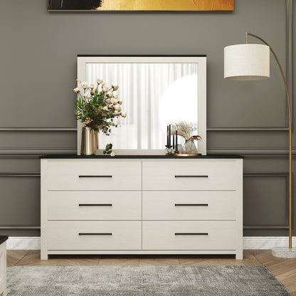Realynn 4-PC Queen Wood Bedroom Set, Off-White Finish