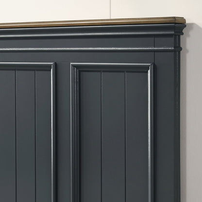 Clelane Wood Bedroom Set Panel Queen Bed, Dresser, Mirror, Nightstand, Chest