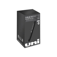 207 Plus+ Gel Pen, Retractable, Medium 0.7 mm, Black Ink, Black Barrel, 36/Pack