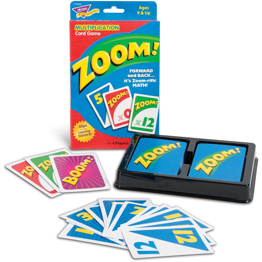 Trend Zoom Multiplication Learning Game - Educational - 1 to 4 Players - 1 Each
