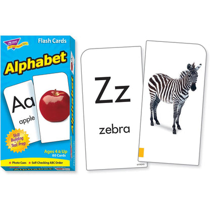 Trend Alphabet Flash Cards - Educational - 1 Each