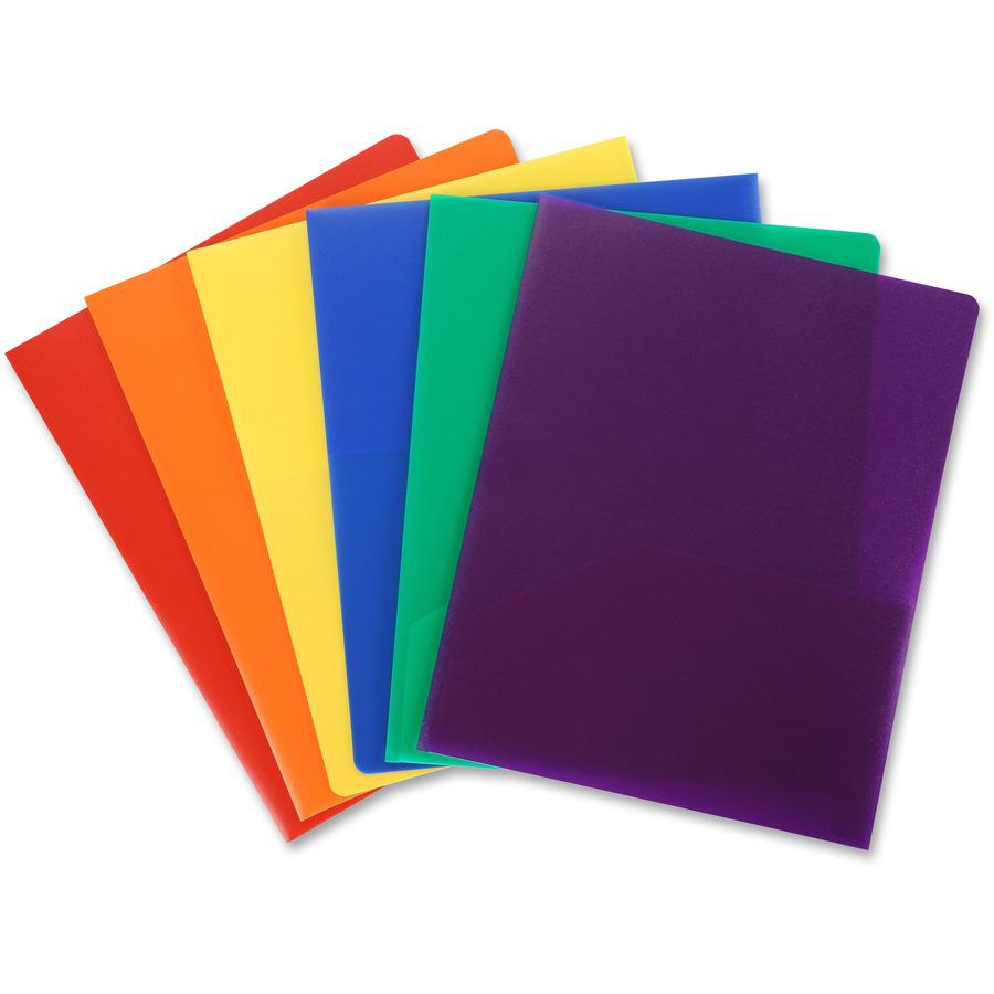 Business Source Letter Portfolio - 8 1/2" x 11" - 30 Sheet Capacity - 2 Pocket(s) - Green - 1 Each