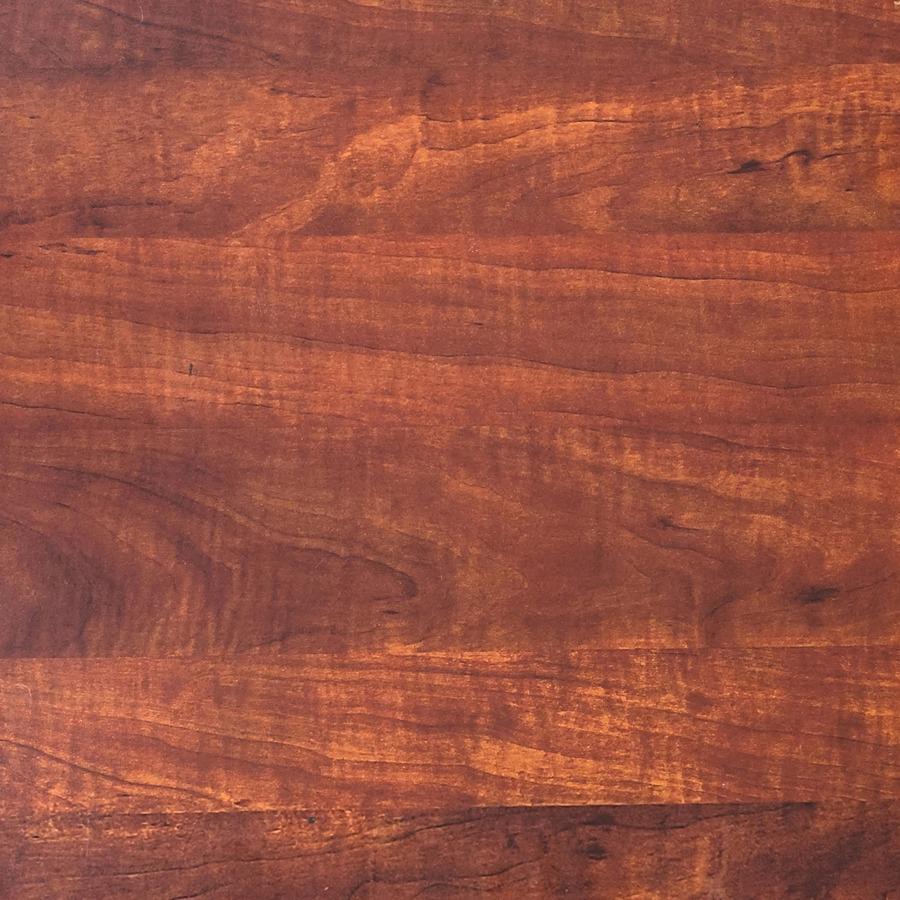 Lorell Shift 2.0 Flip and Nesting Mobile Table - Laminated Rectangle Top - 72" Table Top Length x 24" Table Top Width x 1" Table Top Thickness - 29.50" HeightAssembly Required - Cherry - 1 Each