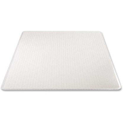 Deflecto ExecuMat for Carpet - Carpeted Floor - 60" Length x 60" Width x 0.333" Thickness - Vinyl - Clear - 1Each