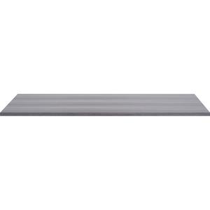 Lorell Revelance Conference Rectangular Tabletop - 59.9" x 47.3" x 1" x 1" - Material: Laminate - Finish: Weathered Charcoal