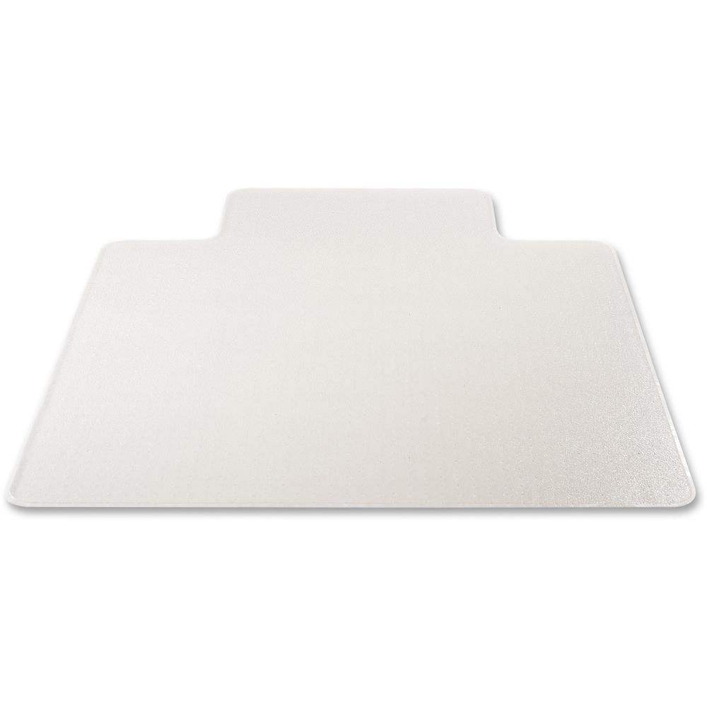 Deflecto RollaMat for Carpet - Carpeted Floor - 53" Length x 45" Width - Vinyl - Clear - 1Each