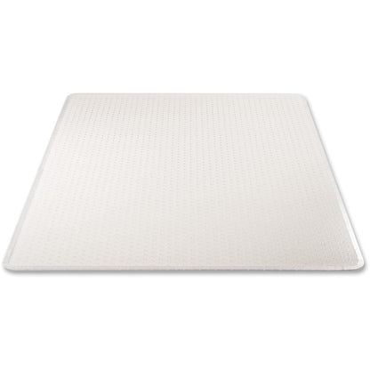 Deflecto ExecuMat for Carpet - Carpeted Floor - 60" Length x 60" Width x 0.333" Thickness - Vinyl - Clear - 1Each
