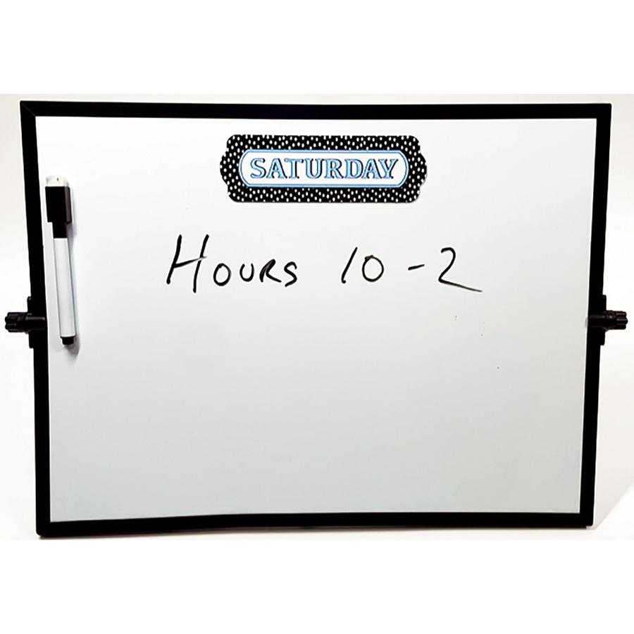 Ashley Magnetic Chalkboard Days of the Week - 8 - Write on/Wipe off - 1 Each - Multicolor
