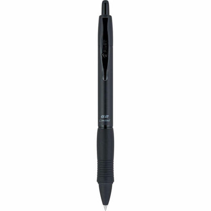 Pilot Ballpoint Pen - Fine Pen Point - Refillable - Black Gel-based Ink - Matte Black Barrel - 1