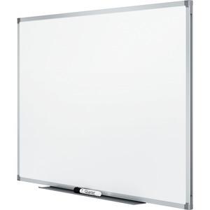 Quartet Standard DuraMax Magnetic Whiteboard - 72" (6 ft) Width x 48" (4 ft) Height - White Porcelain Surface - Silver Aluminum Frame - Rectangle - Horizontal/Vertical - Magnetic - Assembly Required -