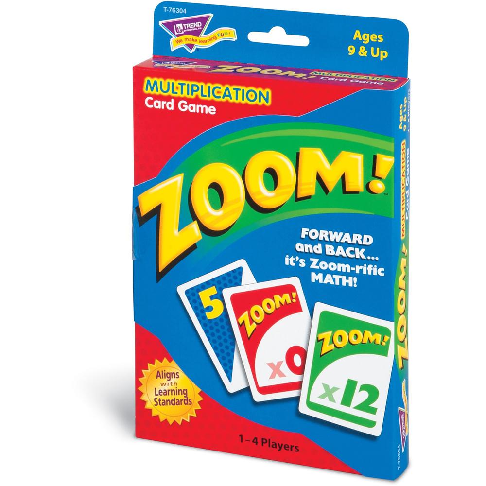 Trend Zoom Multiplication Learning Game - Educational - 1 to 4 Players - 1 Each