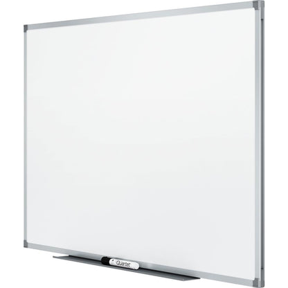 Quartet Standard DuraMax Magnetic Whiteboard - 48" (4 ft) Width x 36" (3 ft) Height - White Porcelain Surface - Silver Aluminum Frame - Rectangle - Horizontal/Vertical - Magnetic - Assembly Required -