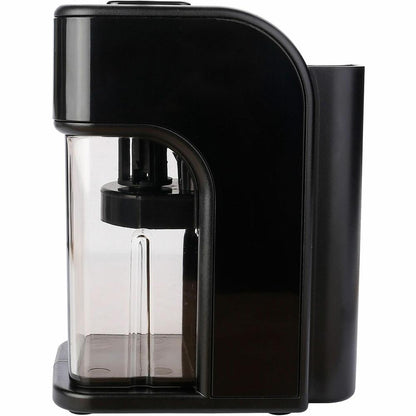 Business Source Electric Pencil Sharpener - Helical - AC Adapter, DC Adapter Powered - Black - 1 Each