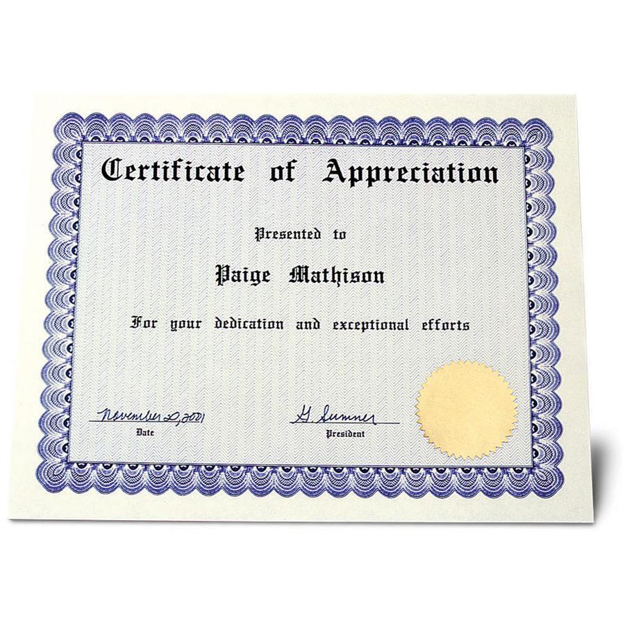 MACO Laser Gold Foil Notarial & Certificate Labels - Round - 2.50" Diameter - Self-adhesive, Permanent - Gold - 300 / Pack