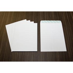 Business Source Self Sealing Catalog Envelope - Catalog - 9" Width x 12" Length - 28 lb - Peel & Seal - Wove - 100 / Box - White
