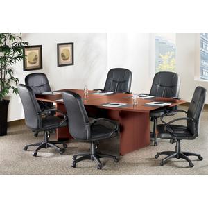 Lorell Essentials Conference Table Base (Box 2 of 2) - 2 Legs - 28.50" Height x 49.63" Width x 23.63" Depth - Assembly Required - Cherry, Laminated - 1 Each
