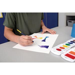 UCreate Watercolor Paper - 140 lb Basis Weight - 9" x 12" - White Paper - Acid-free, Recyclable - 50 / Pack