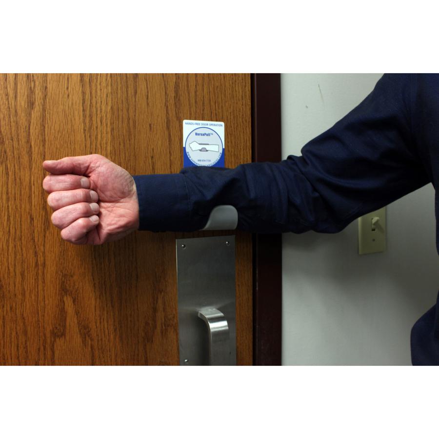 Lorell Hands-free Door Pulls - 2 / Bag - Gray