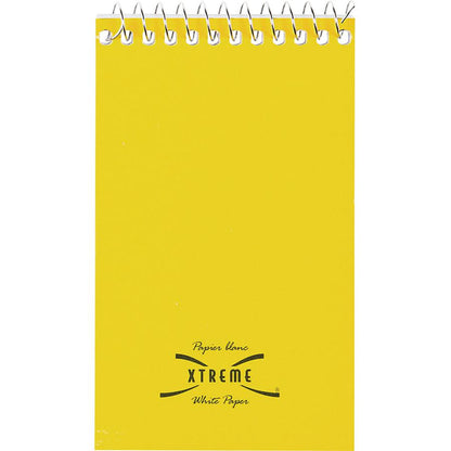 Rediform Wirebound Memo Notebooks - 60 Sheets - Wire Bound - 3" x 5" - White Paper - Assorted Cover - 1 Each