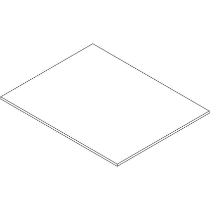 Lorell Revelance Conference Rectangular Tabletop - 59.9" x 47.3" x 1" x 1" - Material: Laminate - Finish: Weathered Charcoal