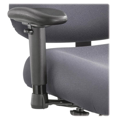Safco Optimus Big and Tall Chair Arm Kit - Black - Nylon - 2 / Pair