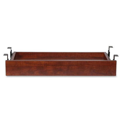 Lorell Universal Keyboard Tray - 28.4" Length x 16.7" Width x 5.1" Height - Cherry, Laminate
